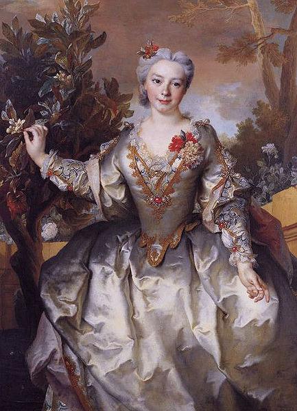 Nicolas de Largilliere Portrait of Louise-Madeleine Bertin, Countess of Montchal
